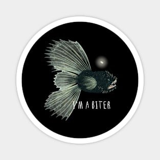 I'm a biter - white Magnet
